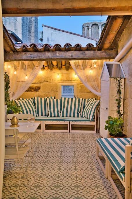 Appartement-Terrasse Centre Historique Uzès Eksteriør billede